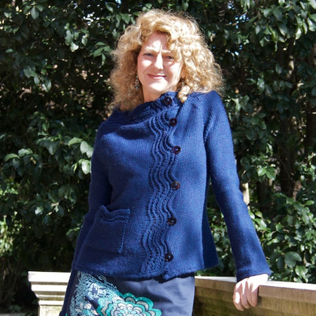 Fatti da PaolaeMargherita : Levenwick di Gudrun Johnston in Cascade 220 Heather
