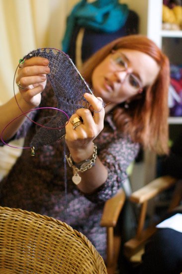 WorkShop Settembre : Mea Shawl di Emma Fassio - 25.09.10 - il Reportage di Azzuka
