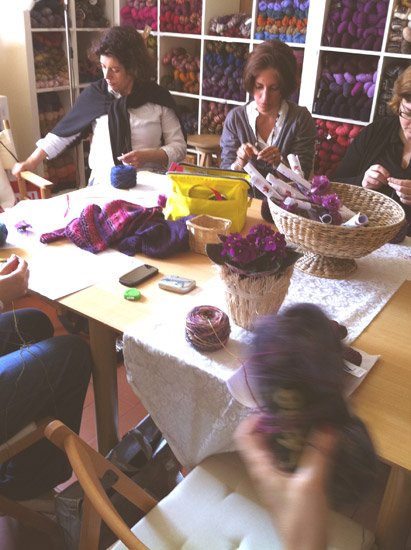 WorkShop Novembre : Spring Shawl di Emma Fassio - 02.04.11
