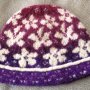 Fatti da lelena: Flowers Hat dal Pattern Knit-a-Hat con Kauni
